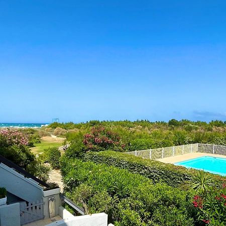 Appartement Entre La Lagune Et La Mer Avec Piscine, Direct Plage, Vue Partielle Mer 圣西普里安 外观 照片