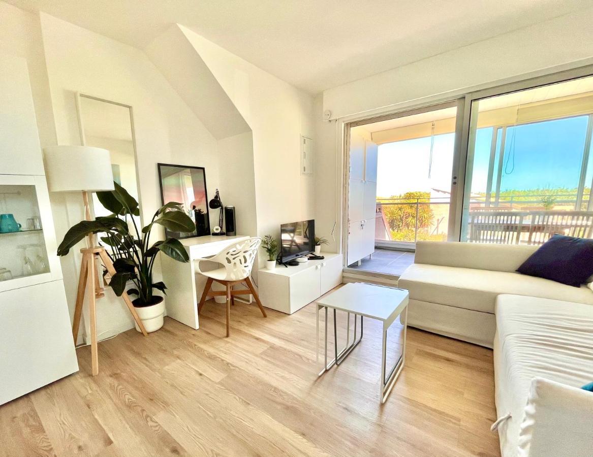 Appartement Entre La Lagune Et La Mer Avec Piscine, Direct Plage, Vue Partielle Mer 圣西普里安 外观 照片